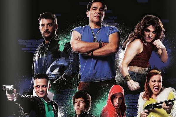 Nafta Suacuteper una serie de los superheacuteroes del Conurbano 