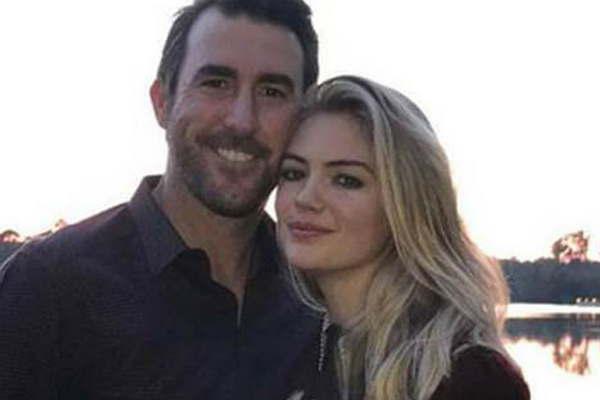 Se casoacute la top model Kate Upton  con el beisbolista Justin Verlander 