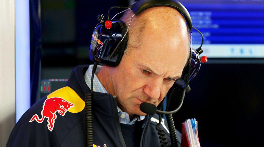Adrian Newey ahora en Red Bull