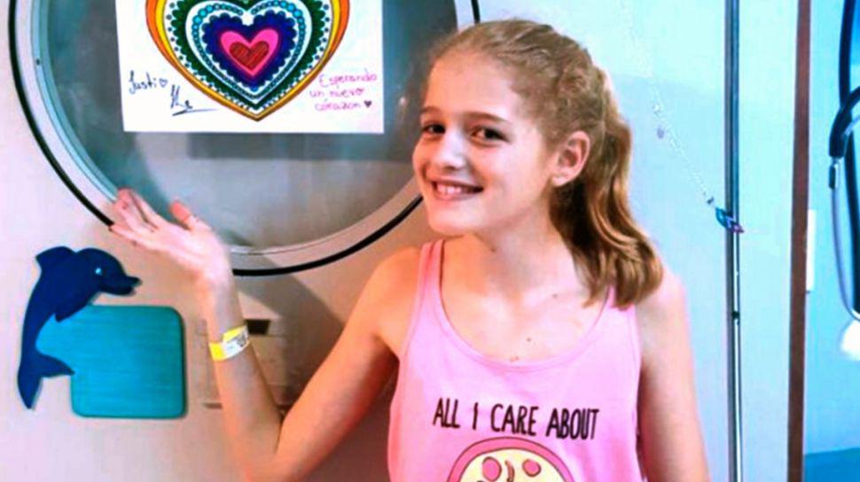 La familia de una nintildea asesinada en La Plata donoacute su corazoacuten para Justina Lo Cane