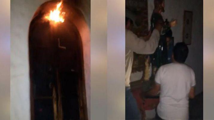 Fue un adolescente el que incendioacute una iglesia en Forres