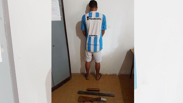 Joven tucumano roboacute una escopeta y terminoacute detenido