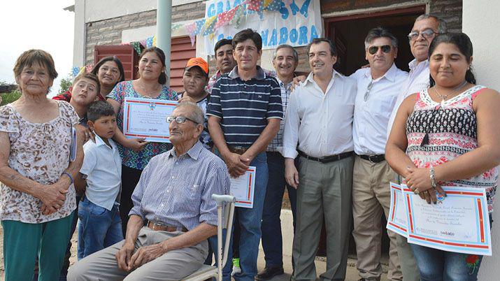 Familias del Dpto Guasayn beneficiadas con viviendas sociales