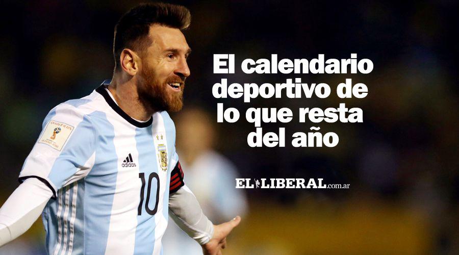 Te presentamos la agenda deportiva que se viene