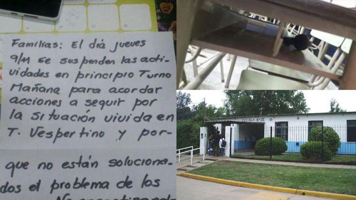 Detonaron una bomba escondida en una escuela en Escobar