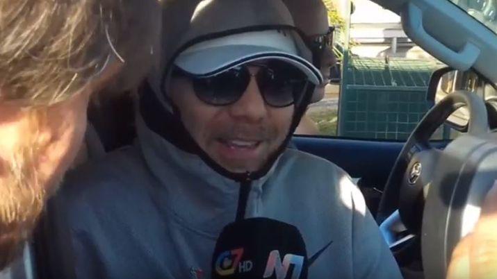 VIDEO  Te mostramos la llegada de Cristian Castro a Santiago