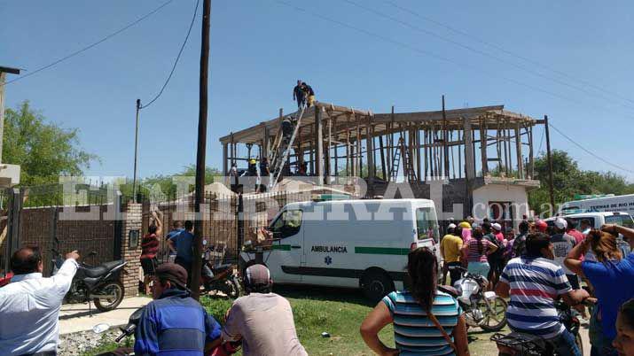 Dos albantildeiles perdieron la vida mientras trabajan en una obra en construccioacuten