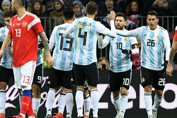 Argentina ganoacute y dejoacute una buena imagen 