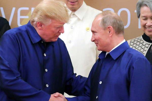 Putin y Trump coincidieron en negar la injerencia rusa en EEUU