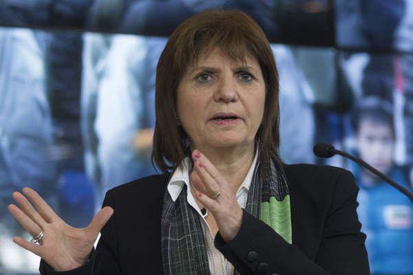 Bullrich pidioacute aprobar la ley de extincioacuten de dominio