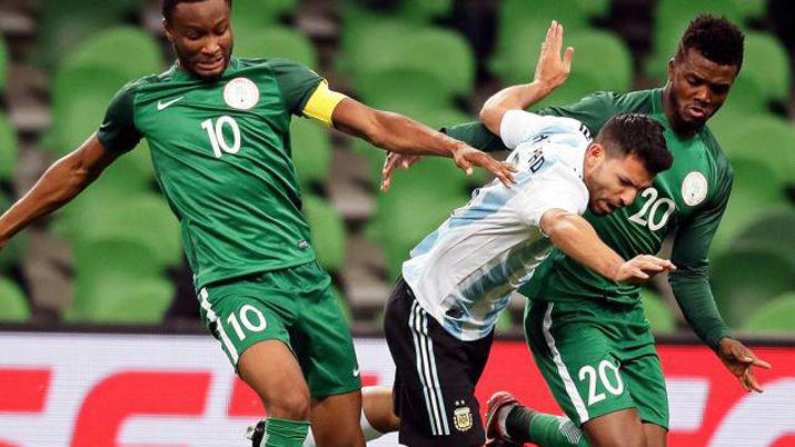 Argentina se durmioacute y Nigeria lo goleoacute