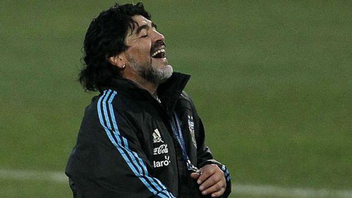 Maradona- iexclQuiero volver a la Seleccioacuten