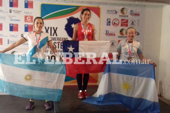 Los colores argentinos vistieron el podio en Chile