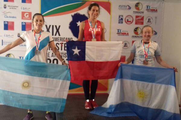 Miriam Toloza brilloacute en Santiago de Chile