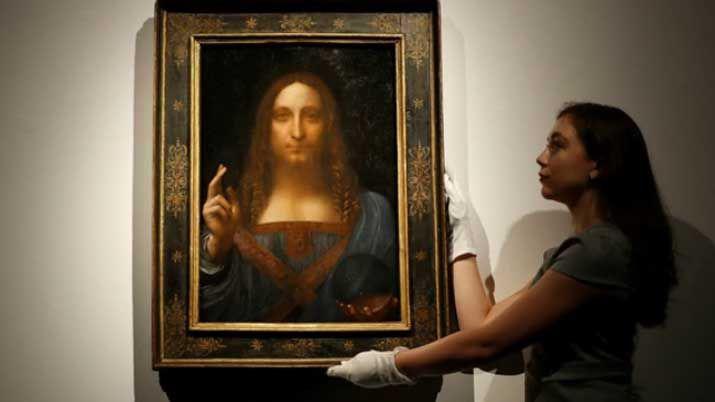 La pintura Salvador del Mundo de Leonardo da Vinci se vendioacute por USD 450 millones