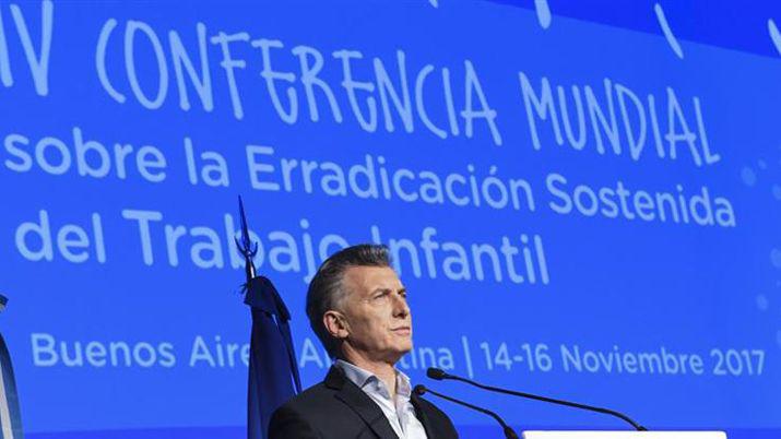 Macri- Hay que erradicar el trabajo infantil