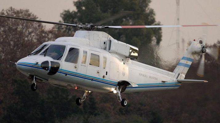 Aterrizó de emergencia el helicóptero que trasladaba a Macri