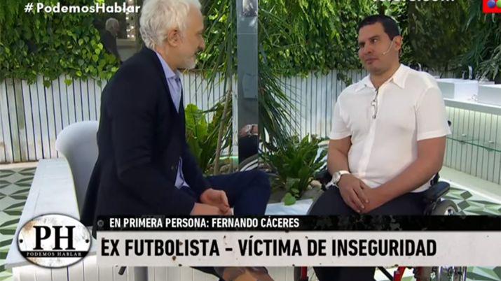 Hasta las laacutegrimas- la emocionante entrevista de Kusnetzoff a Fernando Caacuteceres