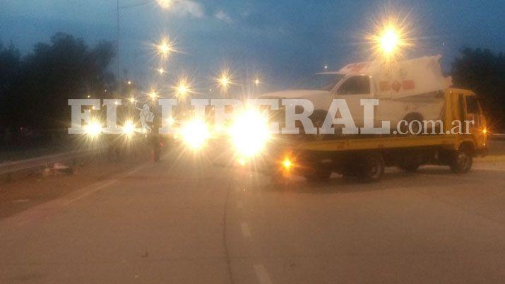 Un hombre sufrioacute heridas tras volcar cerca del hipoacutedromo