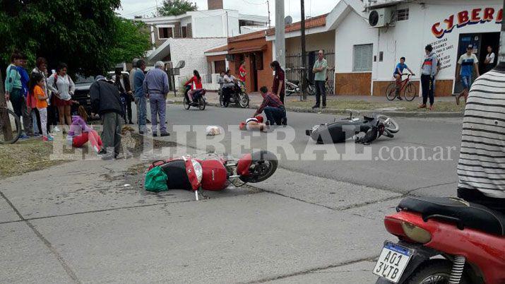 Grave accidente en Fernaacutendez dejoacute dos mujeres heridas