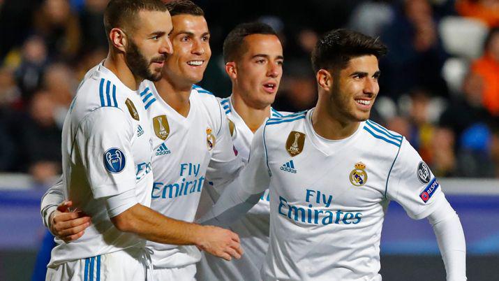 El Real Madrid aplastoacute al Appoel en Chipre