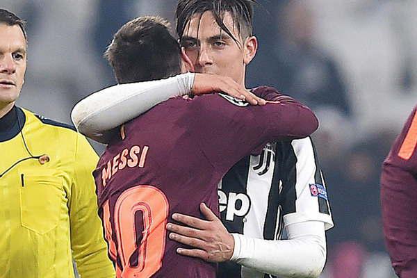 Messi Aguumlero y Dybala candidatos en la Uefa