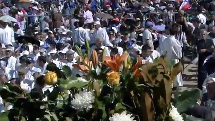 Beatificaron a la madre Catalina y el acto fue emitido en directo por Canal 7