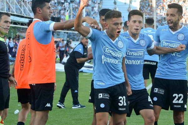 Belgrano encontroacute los goles en el final 