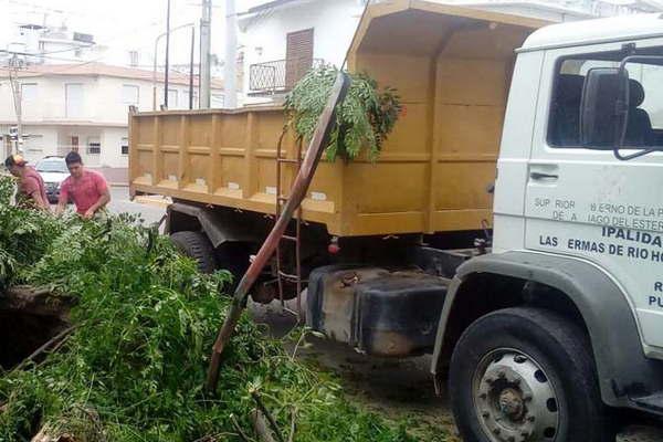 La comuna impulsa un intenso operativo de limpieza integral en los barrios termenses 
