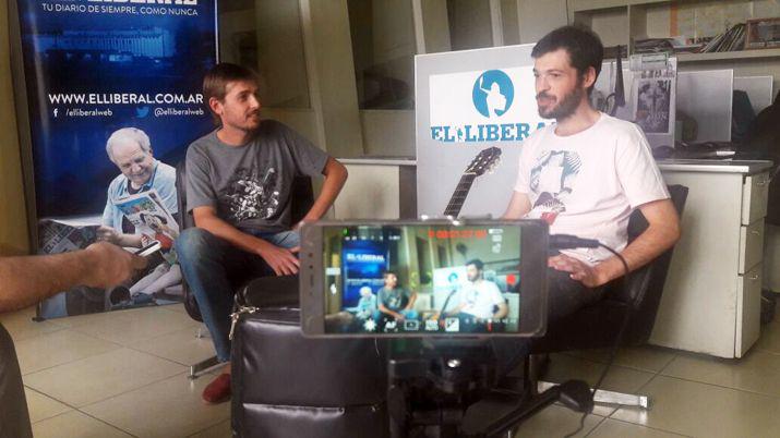 VIDEO El grupo Tanta pasoacute por EL LIBERAL