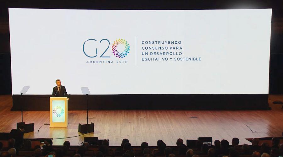 Mauricio Macri en el G20- Seremos un mediador de buena fe