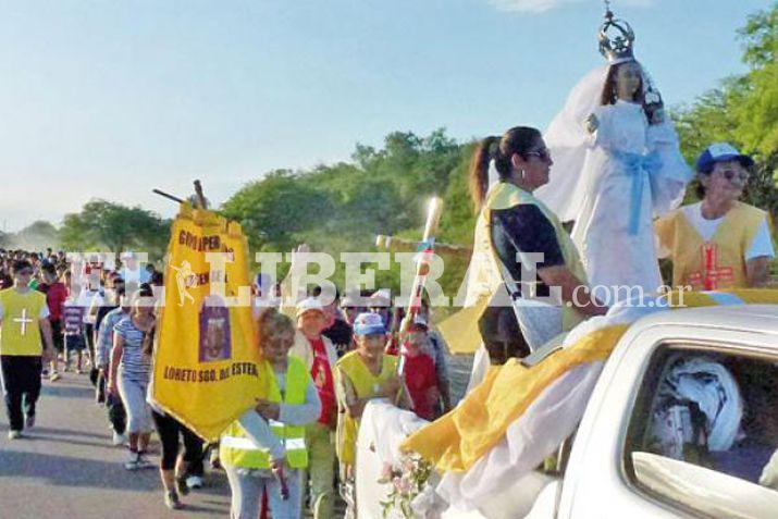 La peregrinación a Villa Vieja en Loreto es una de las m�s importantes del sur santiagueño