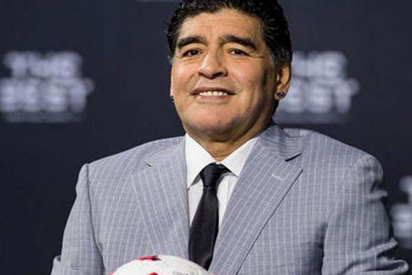 Sin Diego Maradona en la previa