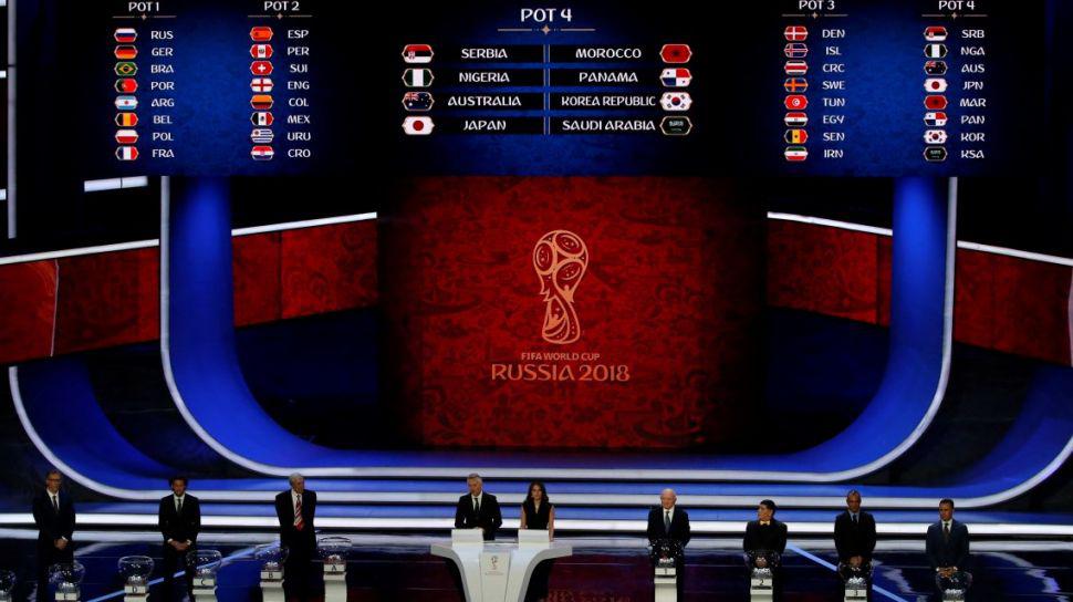 Asiacute quedaron los grupos del Mundial de Rusia 2018