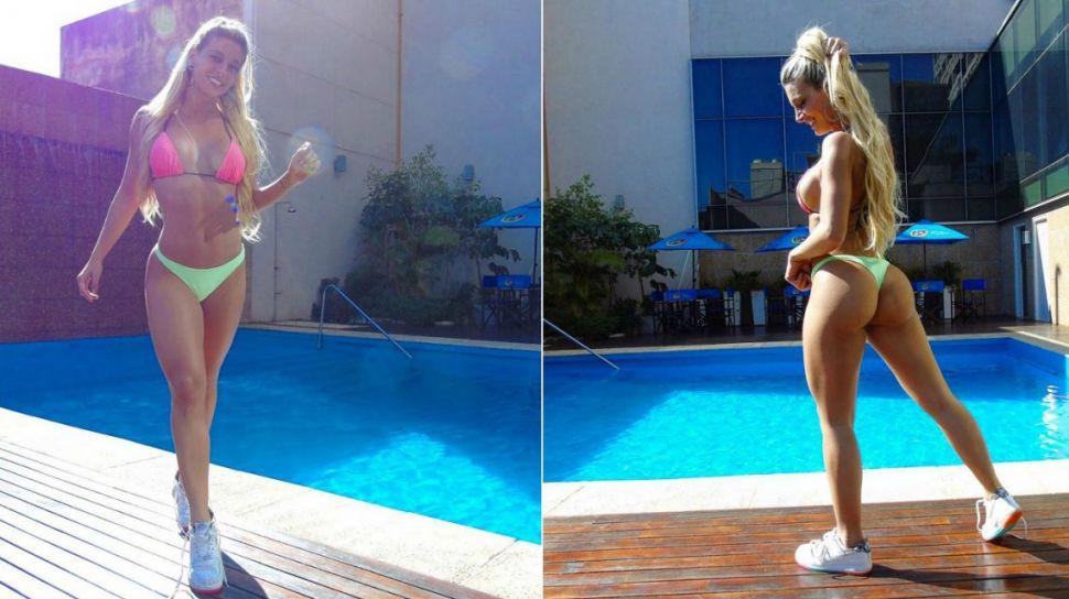 Sol Peacuterez mostroacute la puntita de la lengua e infartoacute a todos en Instagram