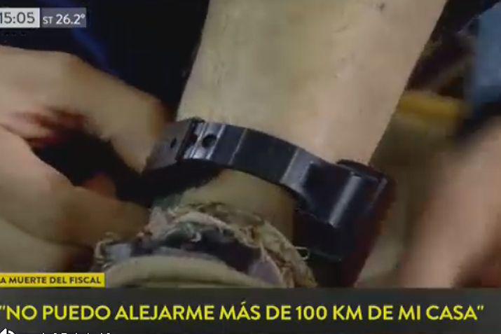 Diego Lagomarsino fue imputado como partícipe necesario del presunto asesinato del fiscal Foto- captura de tv