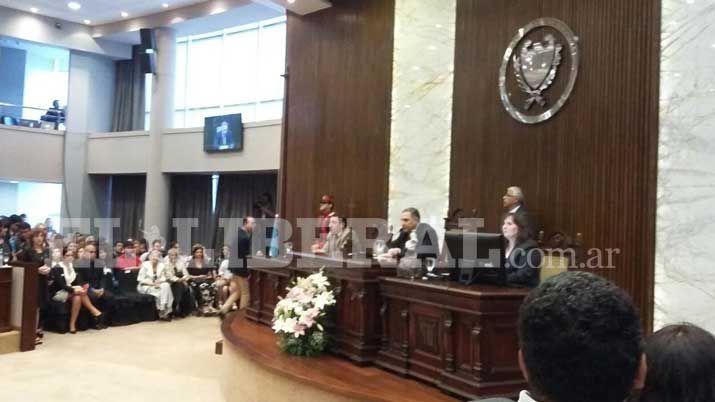 Asumen su banca los 40 diputados elegidos por el voto