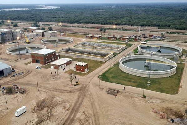 Resaltan la importancia de la obra de cloacas para Antildeatuya y la provincia avanza con el proyecto