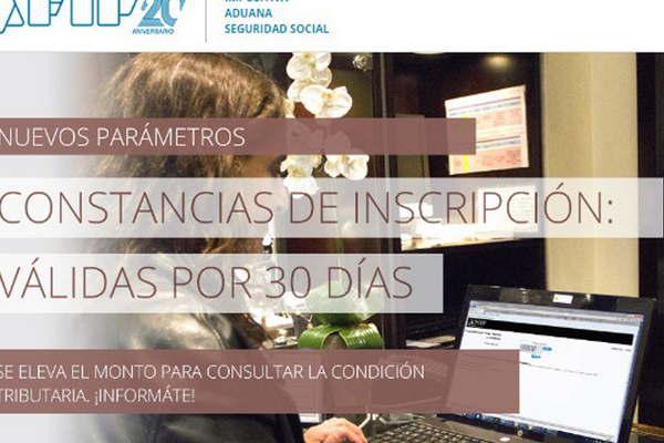 Rigen cambios para la consulta de la condicioacuten tributar