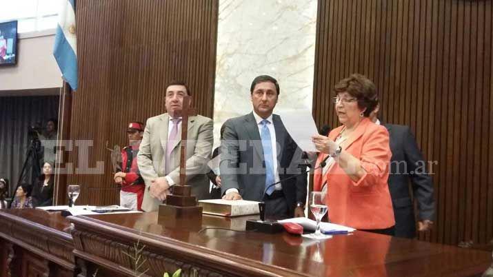Silva Neder juroacute como presidente provisional de la Legislatura