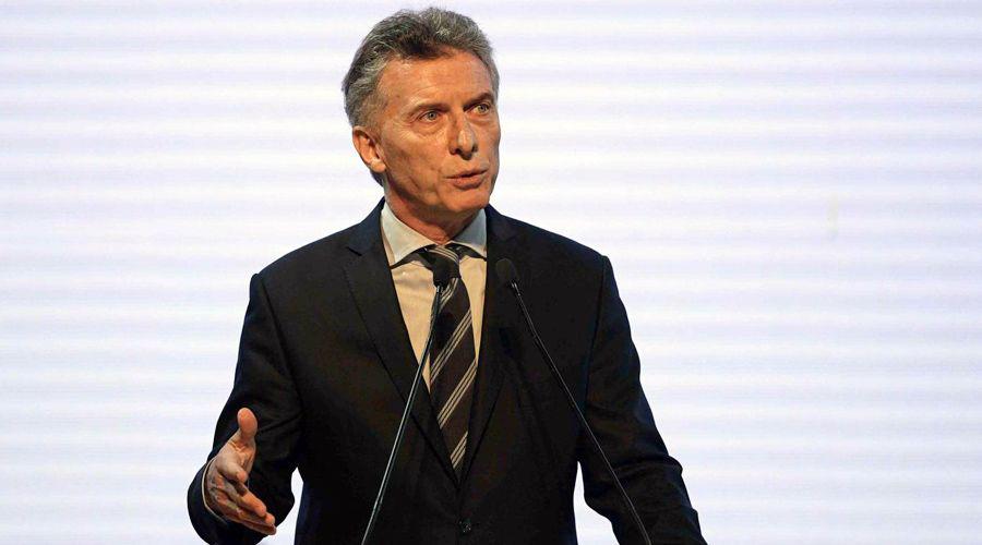 Mauricio Macri estuvo en un acto pero no habloacute del ARA San Juan