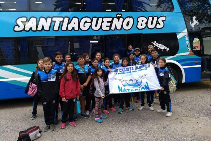 Los nadadores del Club Ciclista Olímpico tuvieron una destacada actuación en Salta