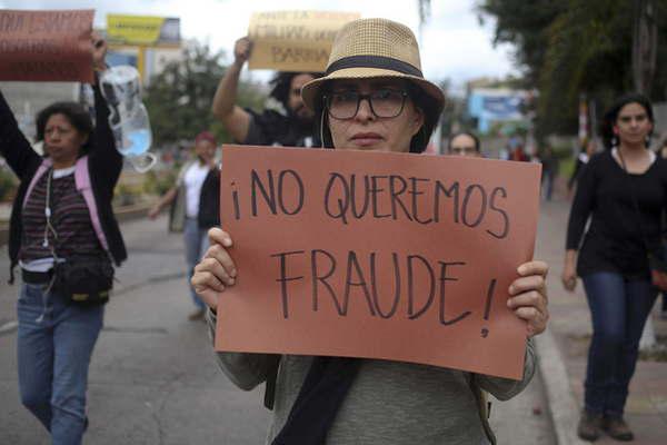 Irregularidades no permiten tener certeza sobre resultado en Honduras 