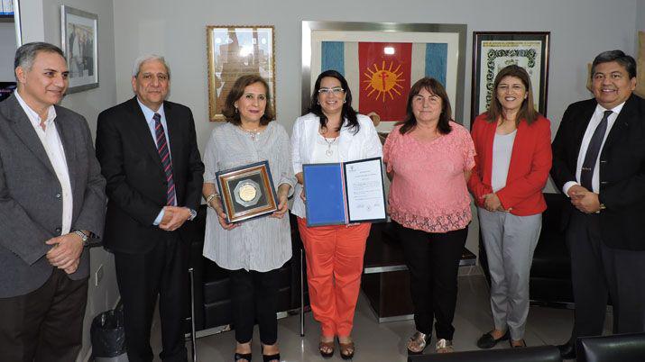 La Legislatura reconoció a la Lic Natividad Nassif