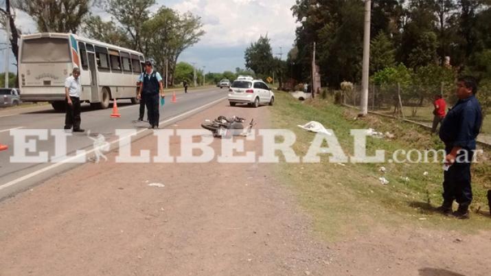 La tragedia motivó un amplio opertivo policial