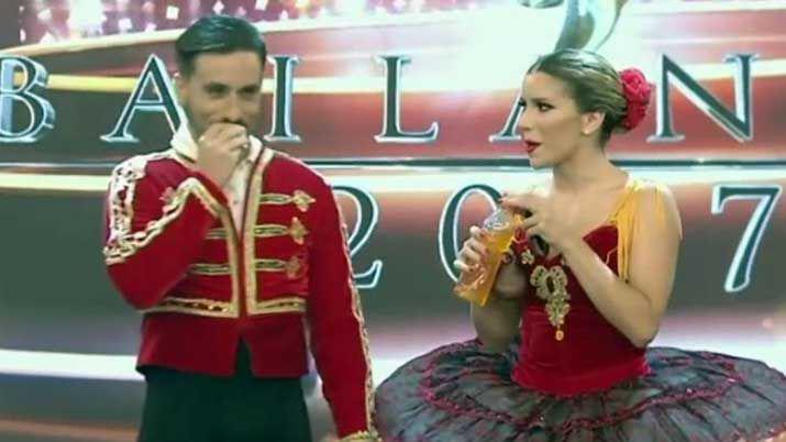 Video  Fede Bal le comioacute la boca a Laurita Fernaacutendez tras el excelente puntaje