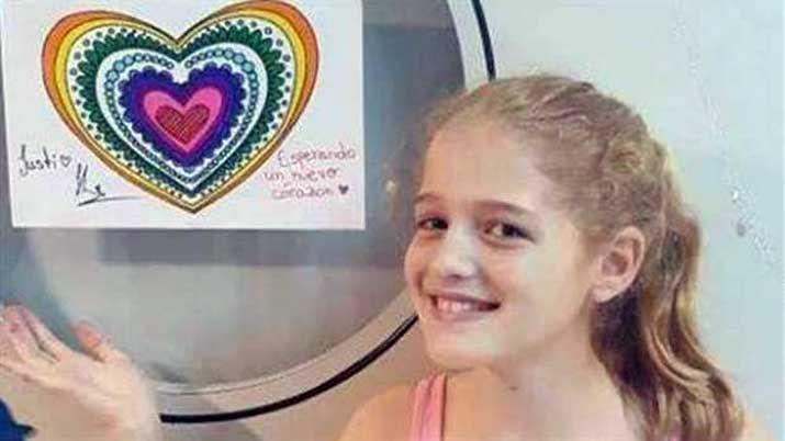 En el diacutea de su cumpleantildeos de Justina su familia tiene un deseo
