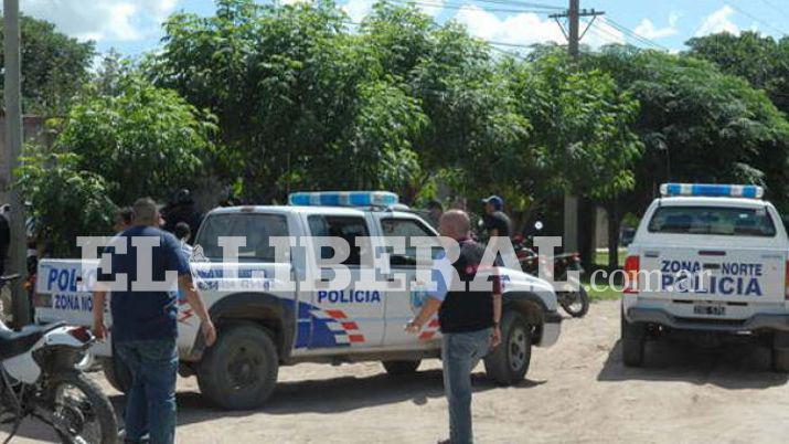 Numerosos patrulleros se hicieron presentes en el lugar del incidente