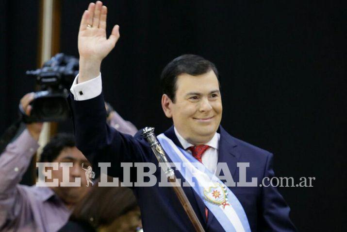 El gobernador Dr Gerardo Zamora habló del intenso trabajo que tuvo la ahora ex mandataria