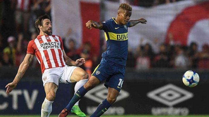 Boca le ganoacute a Estudiantes y quedoacute como uacutenico liacuteder